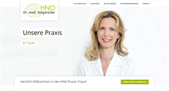 Desktop Screenshot of hno-traun.com