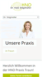 Mobile Screenshot of hno-traun.com